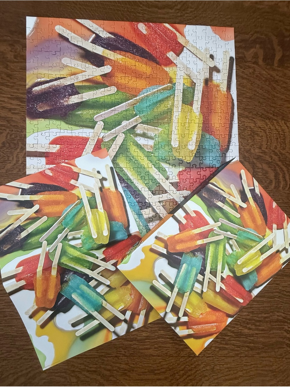 2 for $15 Ice Pop Popsicles Genuine Fred 500 Piece Complete Dan Saelinger Poster